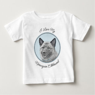 Noorse Elandhond Schilderij - Originele Honden Kun