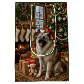 Noorse elandhond vakantie medium cadeauzakje (Achterkant)