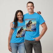 Noorse Elkhound Dog T-shirt (Unisex)