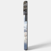 Noorse Elkhound liet het sneeuwkerst Case-Mate iPhone Case (Achterkant / Links)