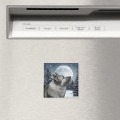 Noorse Elkhound Magnet (Insitu (Vaatwasser))