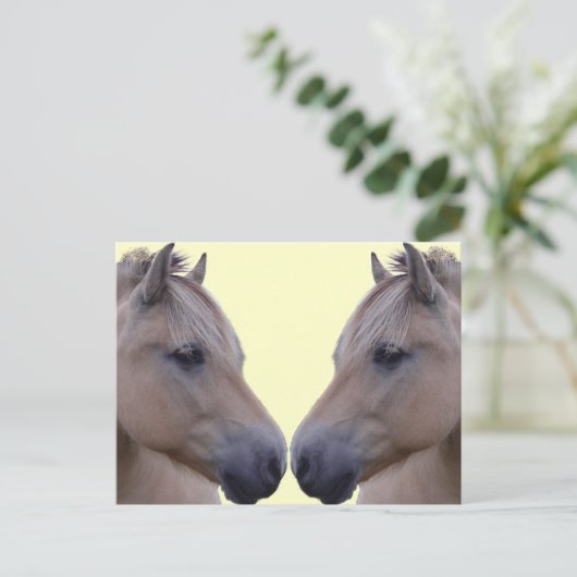 Noorse Fjord Briefkaart (Staand voorkant)