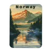 Noorse fjord magneet (Verticaal)