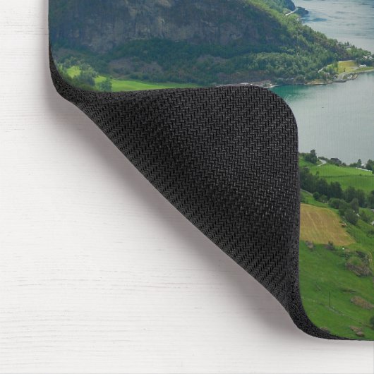 Noorse Fjord Mousepad Muismat (Hoek)