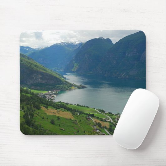 Noorse Fjord Mousepad Muismat (Met muis)