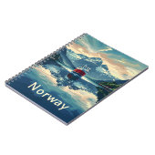 Noorse fjord notitieboek (Linkerzijde)