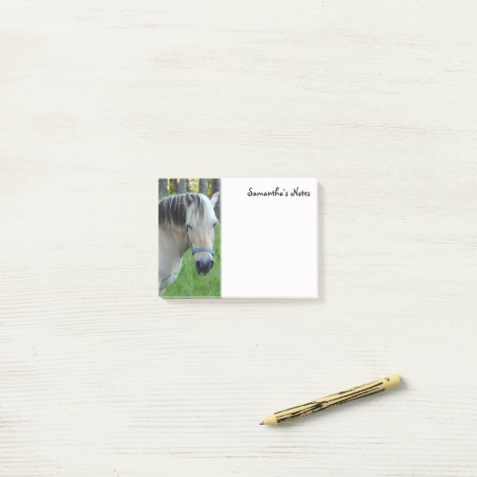 Noorse fjordpaard Post-It-notities Post-it® Notes (Op bureau)