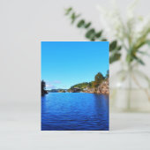 Noorse fjords briefkaart (Staand voorkant)