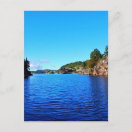 Noorse fjords briefkaart