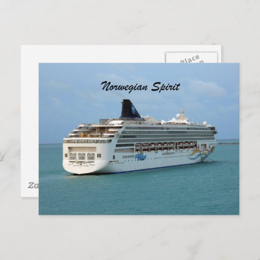 Noorse geest briefkaart (Voorkant / Achterkant)