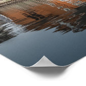 Noorse geverfde huizen poster (Hoek)