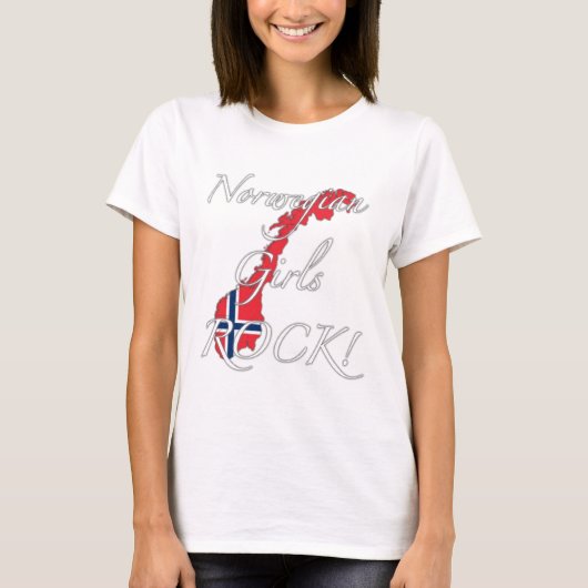 Noorse Girls Rock! T-shirt (Voorkant)