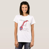 Noorse Girls Rock! T-shirt (Voorkant volledig)