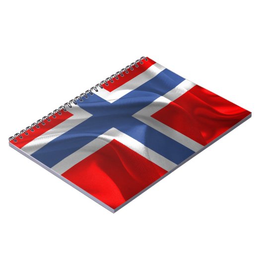 Noorse golfvlag notitieboek (Linkerzijde)