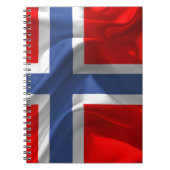 Noorse golfvlag notitieboek (Voorkant)