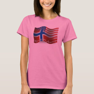 Noorse Golfvlag T-shirt