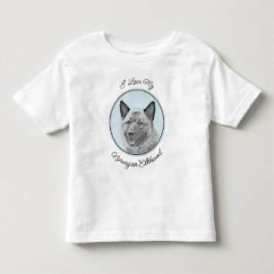 Noorse goudschilderingen - oorspronkelijke hondenk kinder shirts
