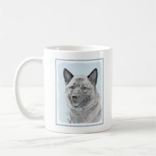Noorse goudschilderingen - oorspronkelijke hondenk koffiemok