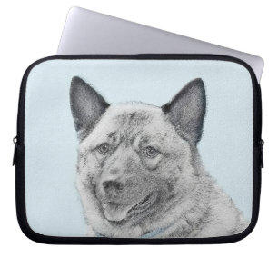 Noorse goudschilderingen - oorspronkelijke hondenk laptop sleeve
