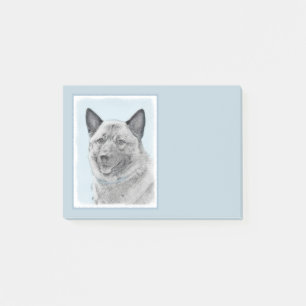 Noorse goudschilderingen - oorspronkelijke hondenk post-it® notes