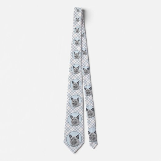 Noorse goudschilderingen - oorspronkelijke hondenk stropdas (Voorkant)