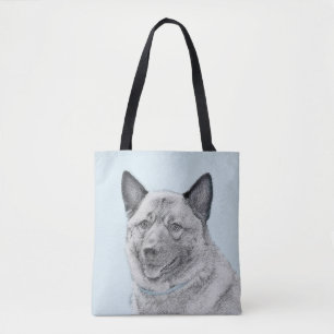 Noorse goudschilderingen - oorspronkelijke hondenk tote bag