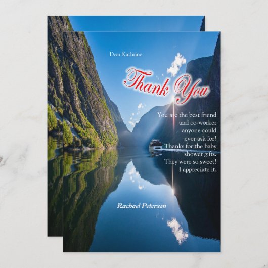 Noorse groeten (Voorkant / Achterkant)