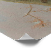 Noorse gyrovalk door Joseph Wolf Poster (Hoek)