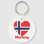 Noorse hartvlag sleutelhanger (Voorkant)