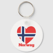Noorse hartvlag sleutelhanger (Achterkant)