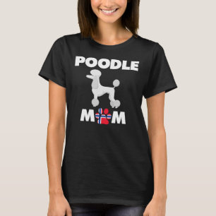 Noorse hond-koodle mam t-shirt