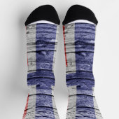Noorse houten vlag sokken (Top)