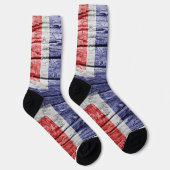 Noorse houten vlag sokken (Rechts)