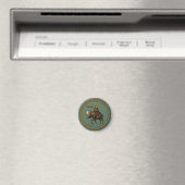 Noorse Huldra Bosvrouw Magneet (Insitu (Vaatwasser))