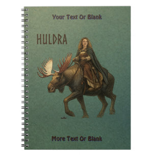 Noorse Huldra Bosvrouw Notitieboek