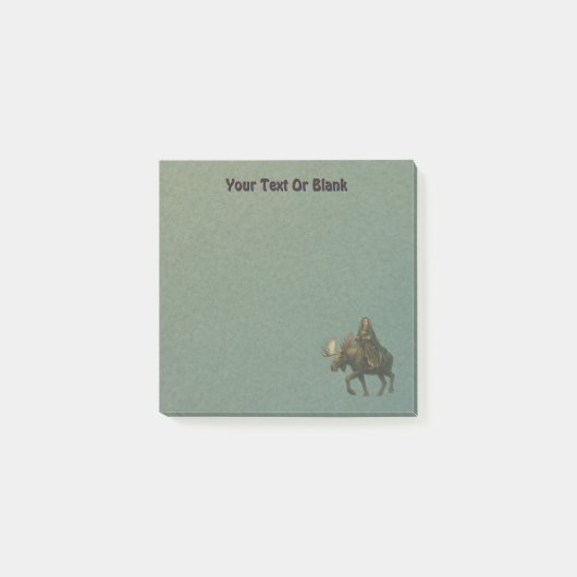 Noorse Huldra Bosvrouw Post-it® Notes (Voorkant)