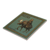 Noorse Huldra Bosvrouw Tegeltje (Zijkant)