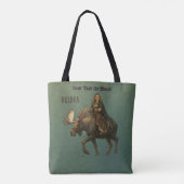 Noorse Huldra Bosvrouw Tote Bag (Achterkant)