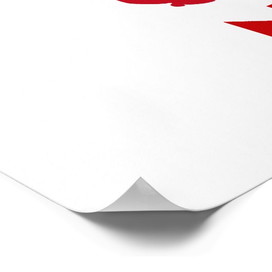 NOORSE KAART POSTER (Hoek)