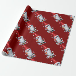 Noorse Kabouter met een Cranberry Sap Cocktail Cadeaupapier