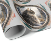 Noorse kat cadeaupapier (Rol Hoek)