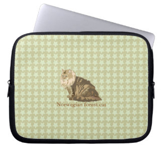 Noorse kat laptop sleeve
