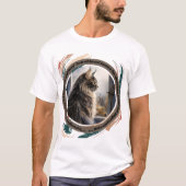 Noorse kat t-shirt (Voorkant)