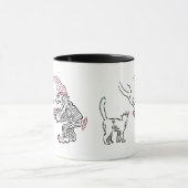 Noorse kat voor gnoomvoeding - Mok (Midden)