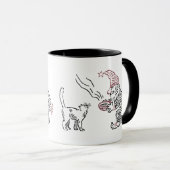 Noorse kat voor gnoomvoeding - Mok (Voorkant rechts)