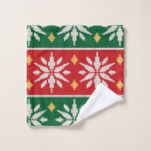 Noorse Kerst Brei Bad Handdoek (Wasdoekje)