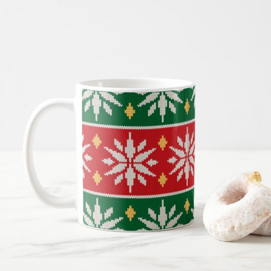 Noorse Kerst Brei Koffiemok (Met donut)