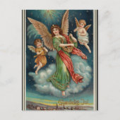  Noorse kerstfeestjes Feestdagenkaart (Voorkant)