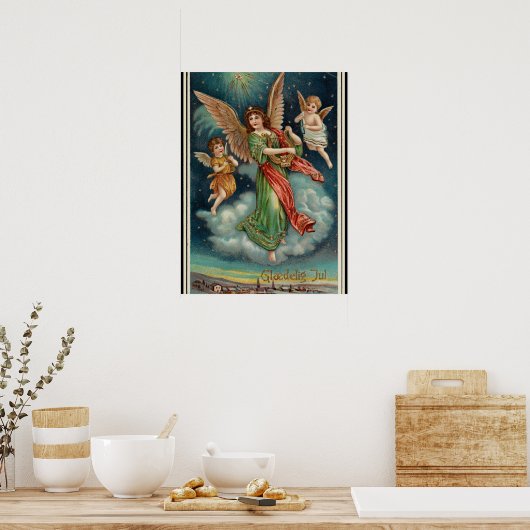  Noorse kerstfeestjes, Poster (Keuken)