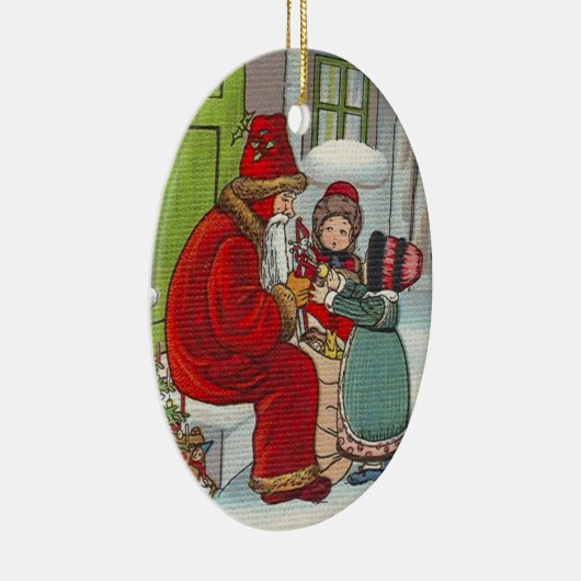 Noorse kerstversiering Keramisch Ornament (Rechts)